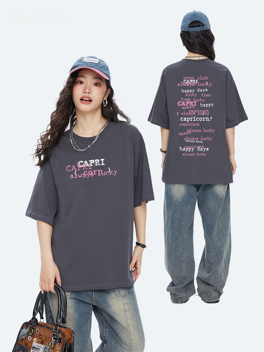 Streetwear Brand Of The Year - Женская футболка Capricorn в стиле ретро,