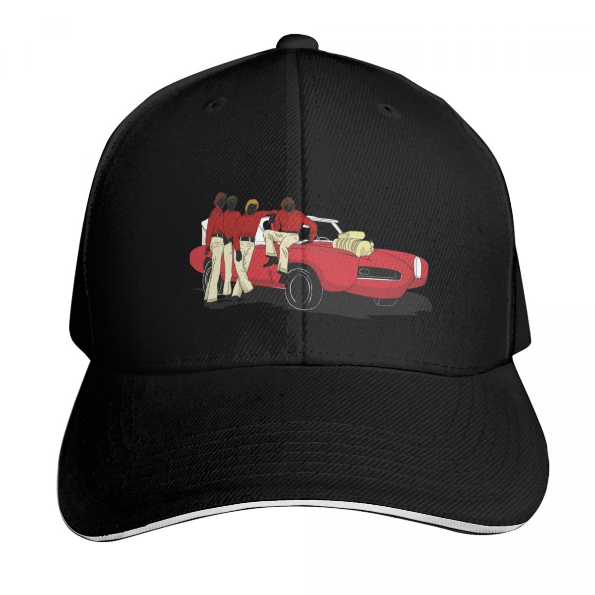 Cap Streetwear Brand - Бейсбольная кепка Monkeemobile, брендовая мужская кепка,