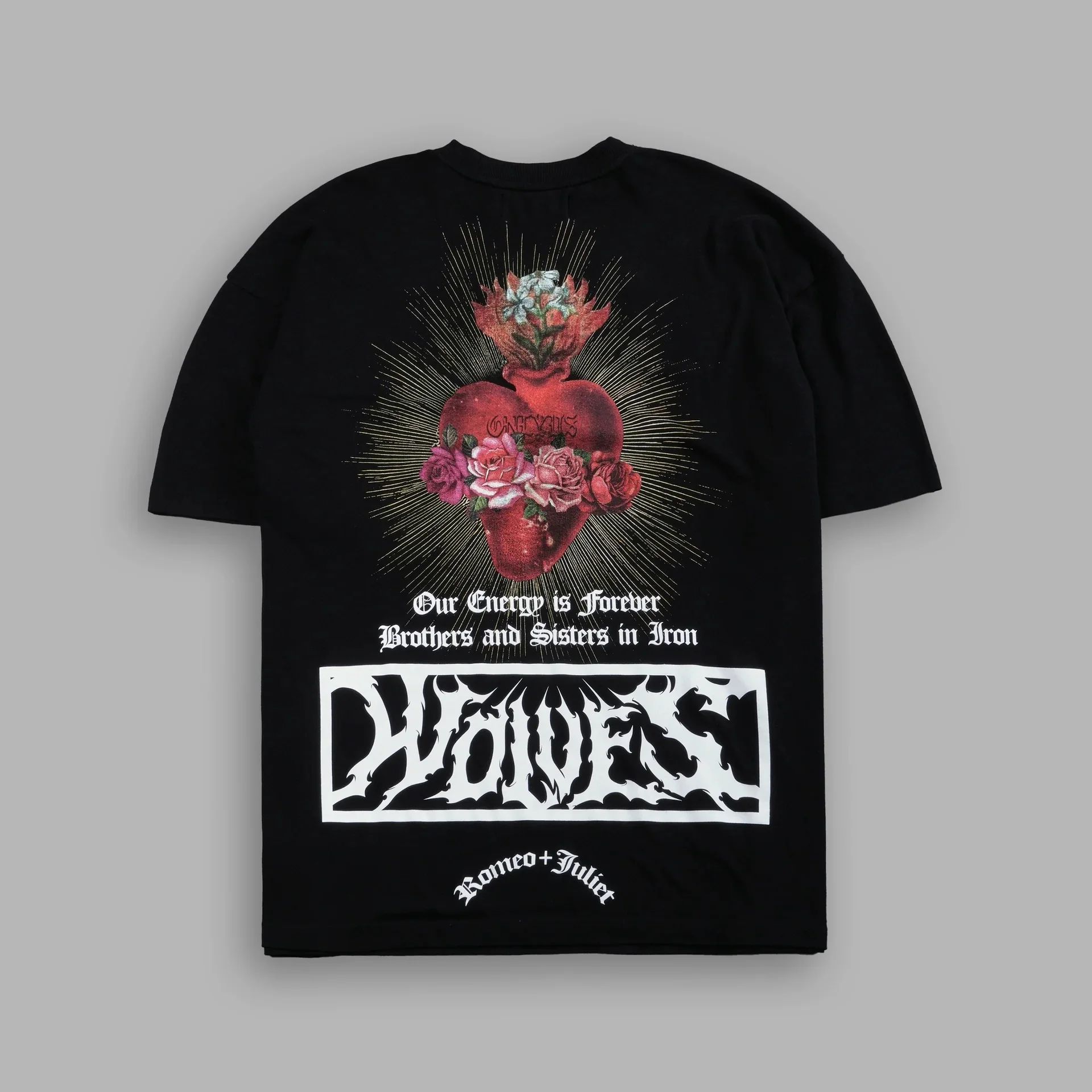 Streetwear Brand Heart - Футболка унисекс WOLVES CLUB в коллаборации,