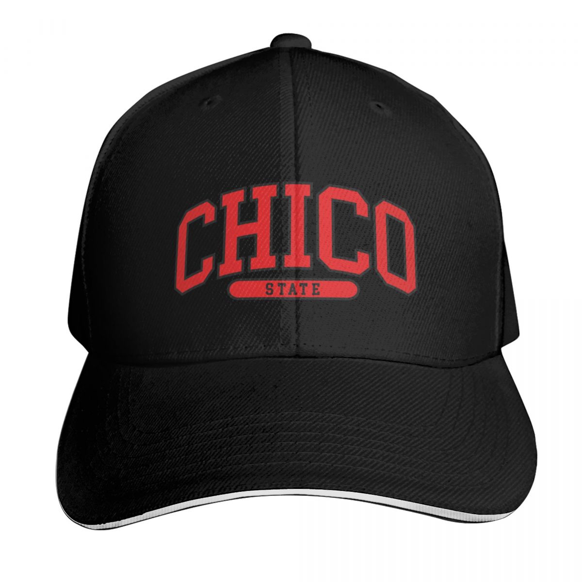 Streetwear Brand Font - Бейсболка Chico State с изогнутым козырьком,