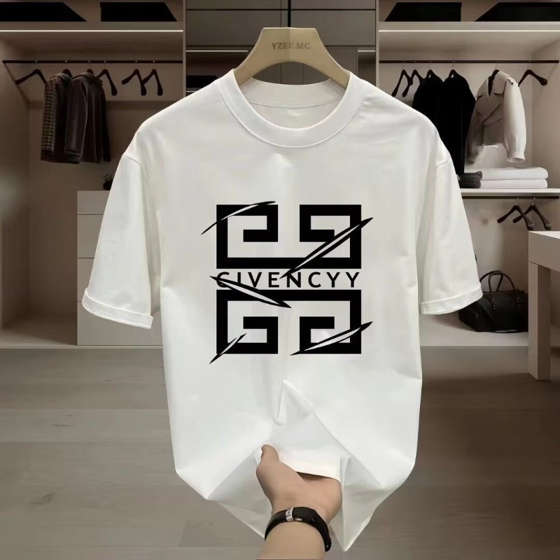 Streetwear Brand Designs - Мужская футболка GIVENCY 2026 с принтом