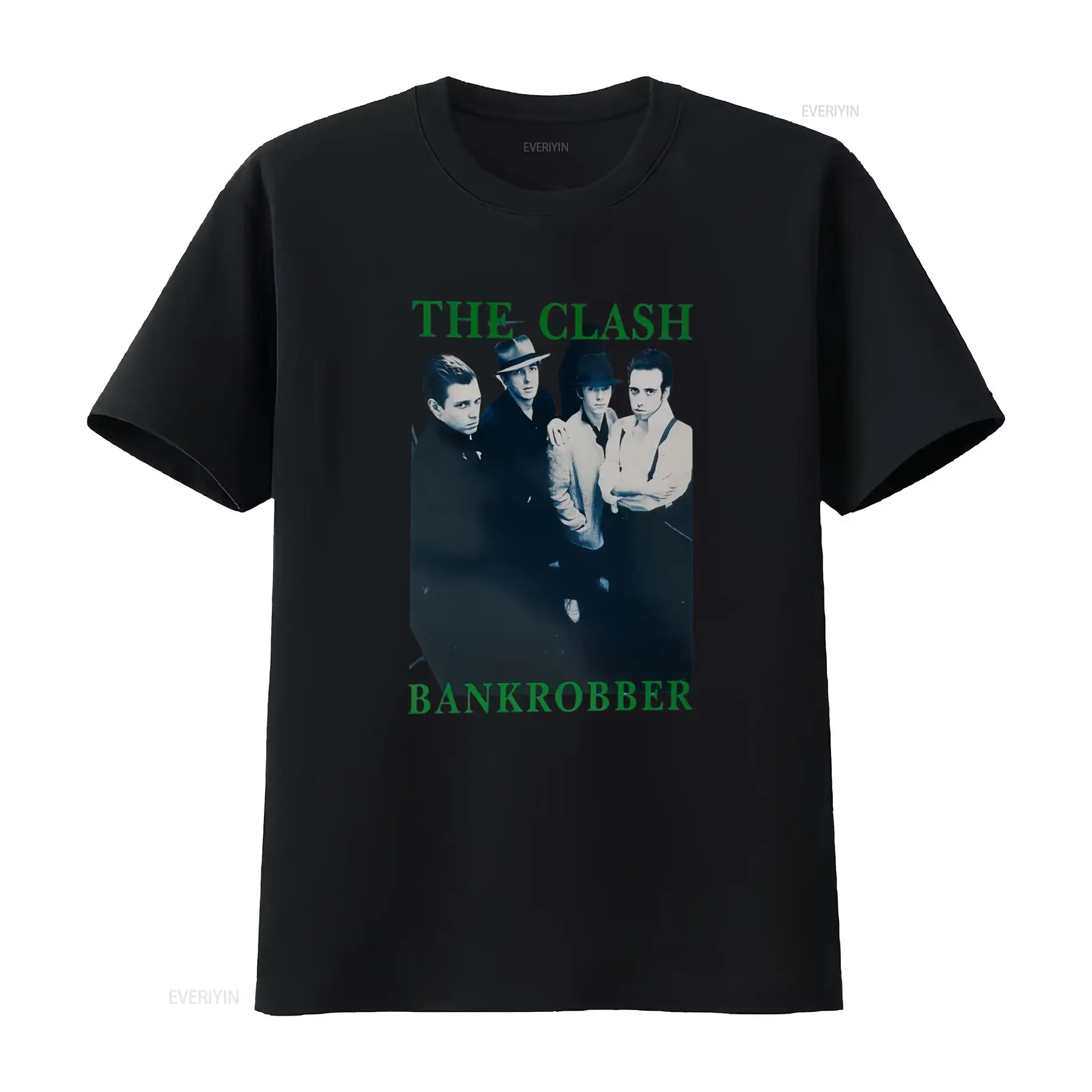 Streetwear Brands In Uk - Мужская футболка The Clash 'Bankrobber' в