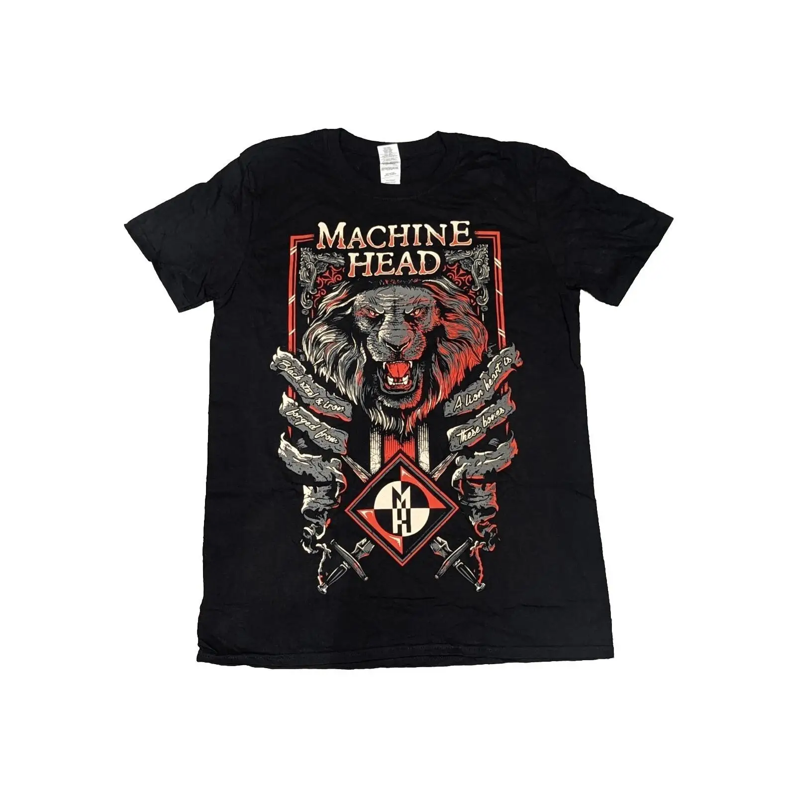 Футболка MACHINE HEAD Lion Hea – обзор и цена Streetwear Brand Heart